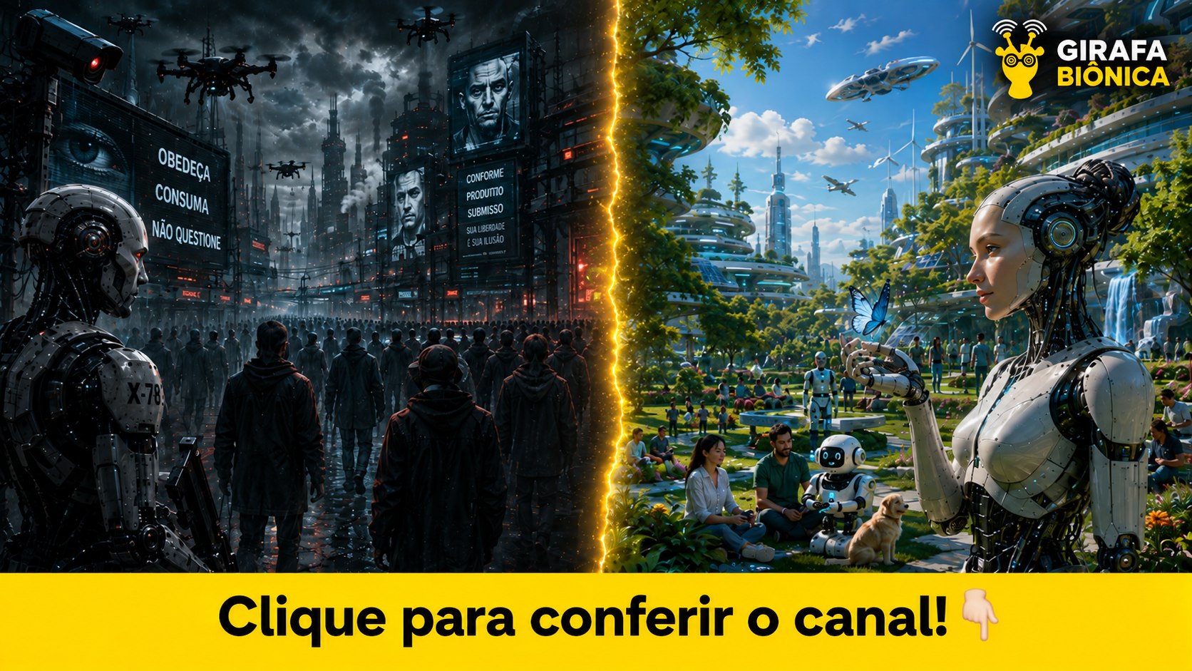 Girafa Biônica: Tecnologia e Sociedade