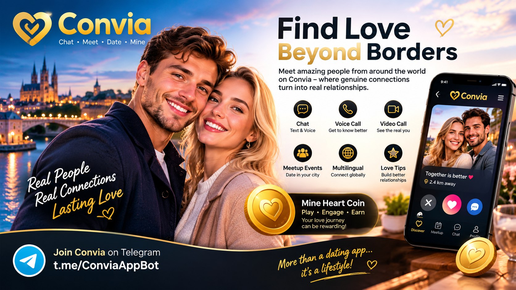 Convia Singles Matching
