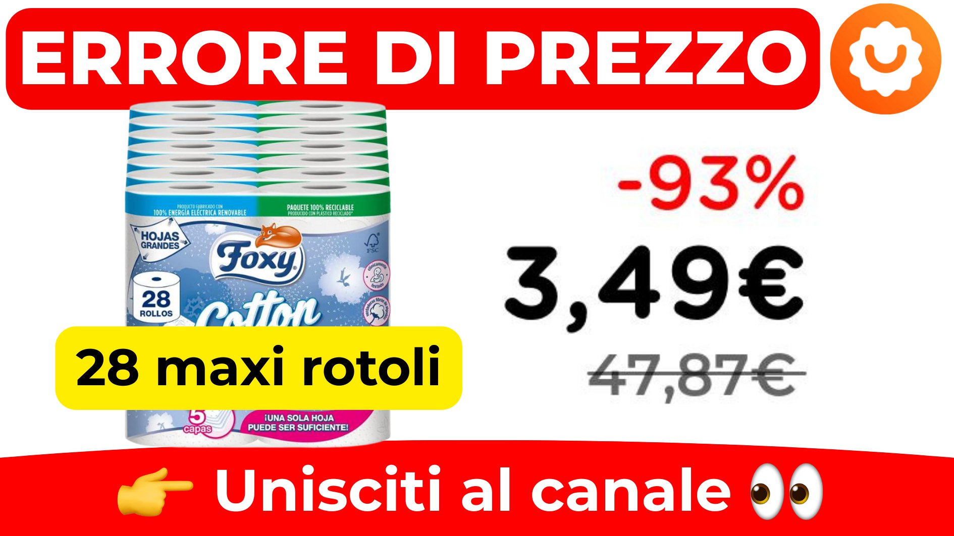 ‼️ULTIMA OFFERTA💰- Migliori Offerte e Codici Sconto 💣