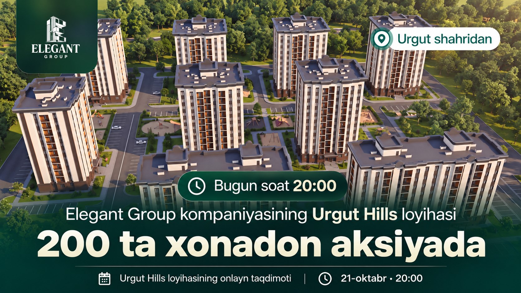21-oktabr | Elegant Group | Urgut