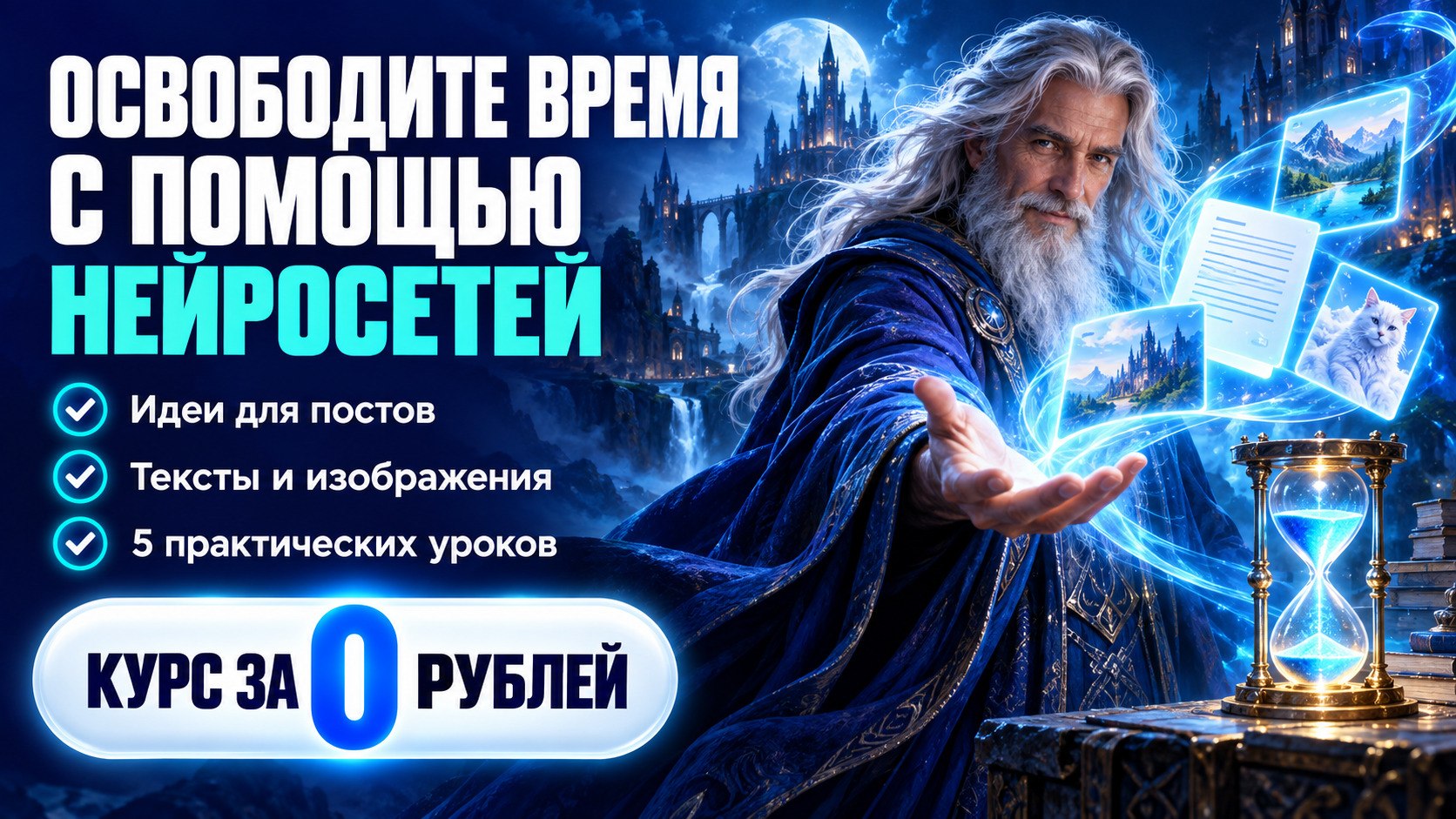 Бесплатный онлайн-курс по нейросетям