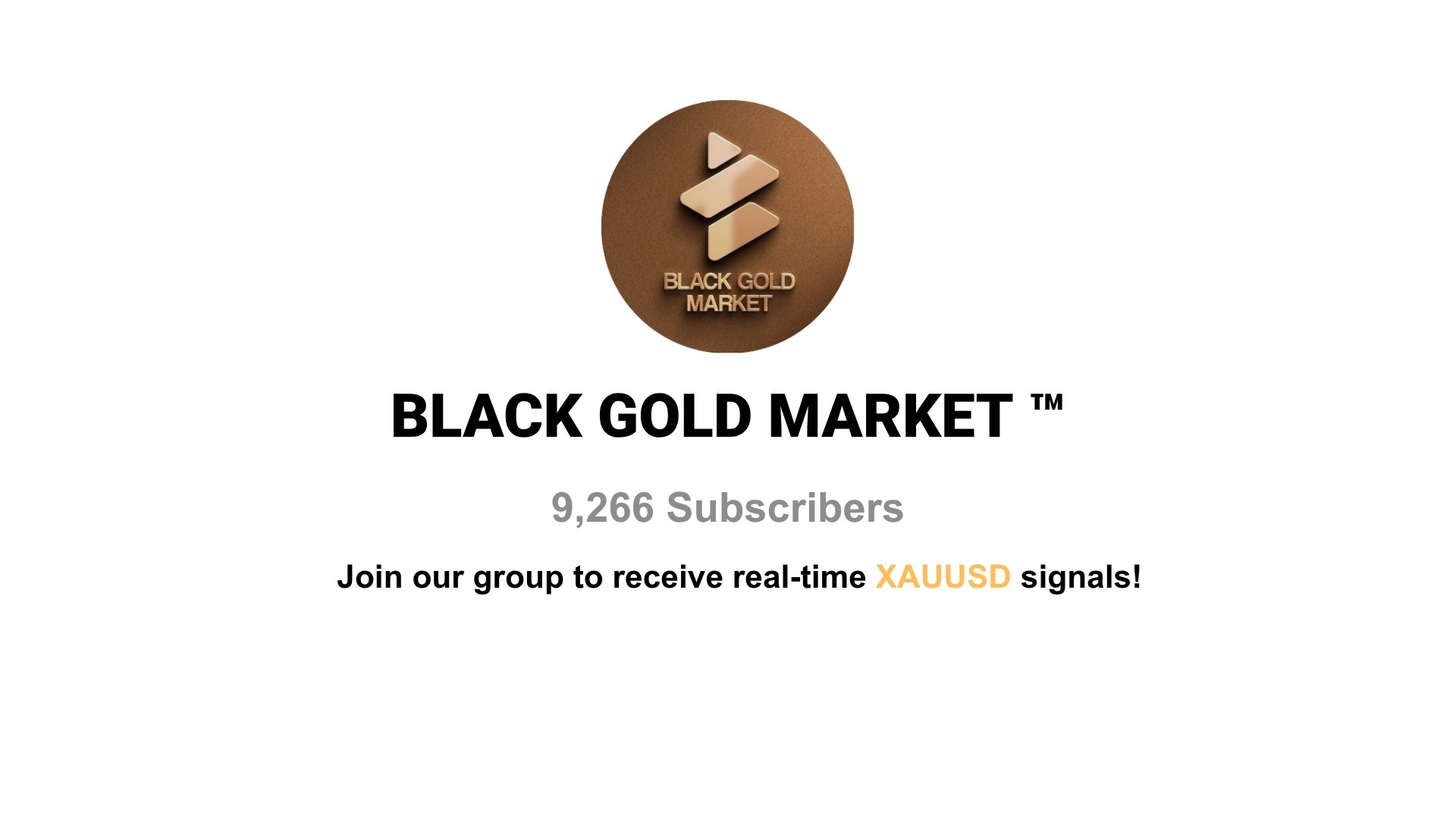 BLACK GOLD MARKET ™