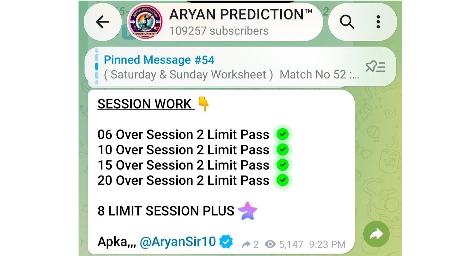 ARYAN PREDICTION™
