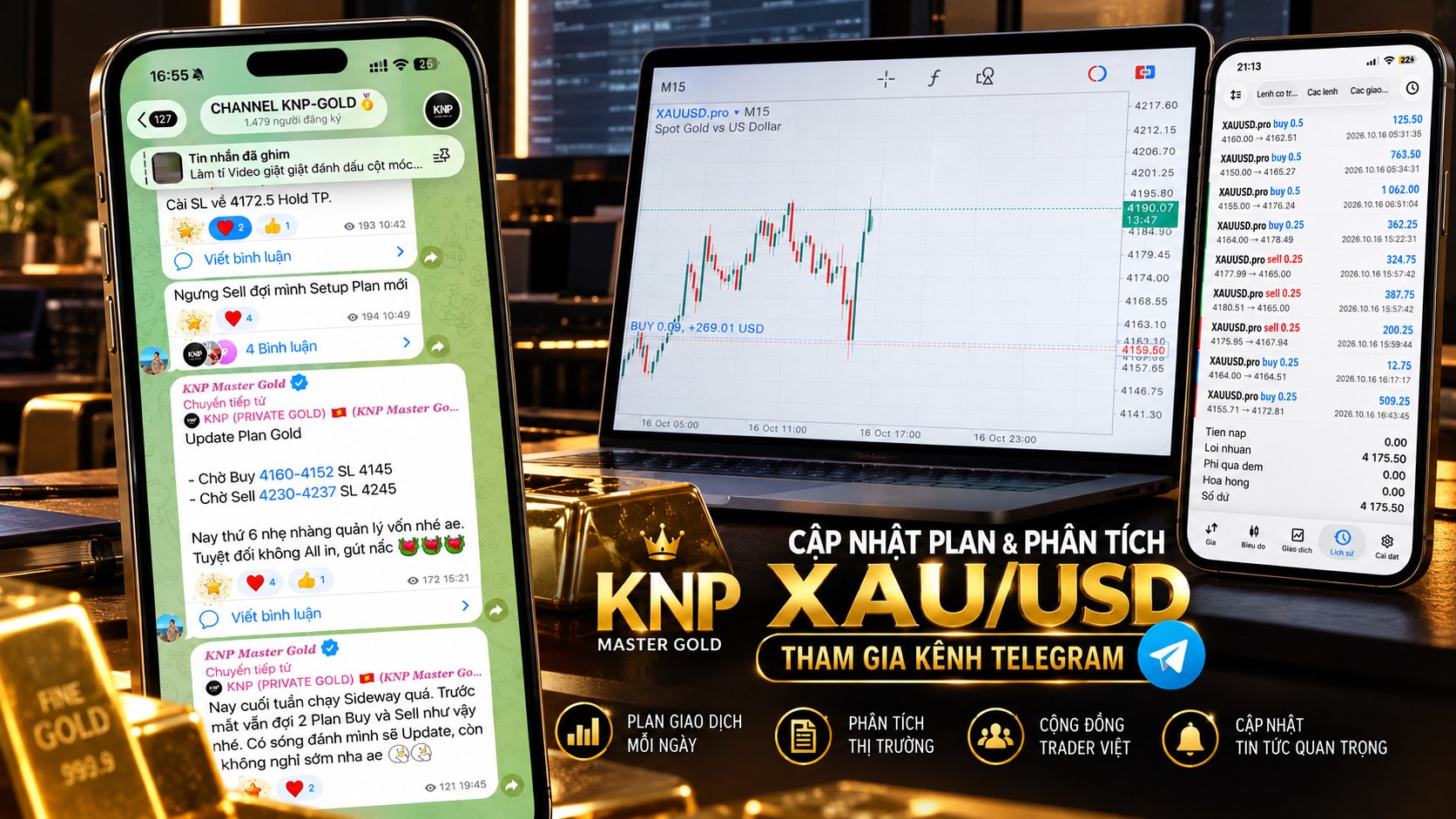 CHANNEL KNP-GOLD🥇
