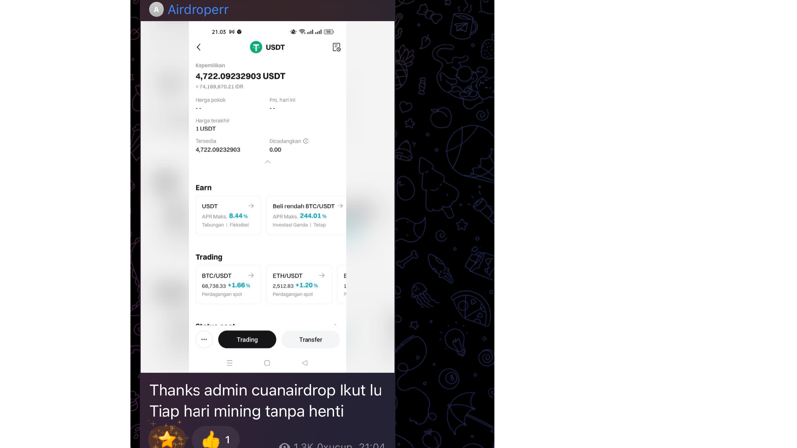 Cuan Airdrop