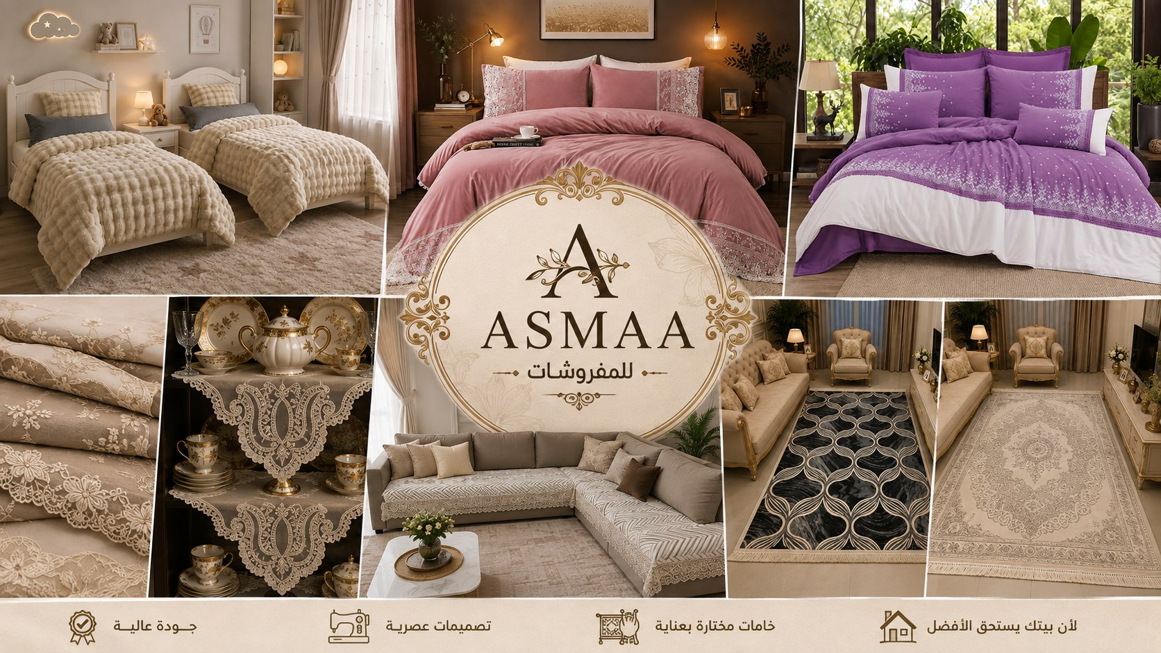 ASMAA للمفروشات