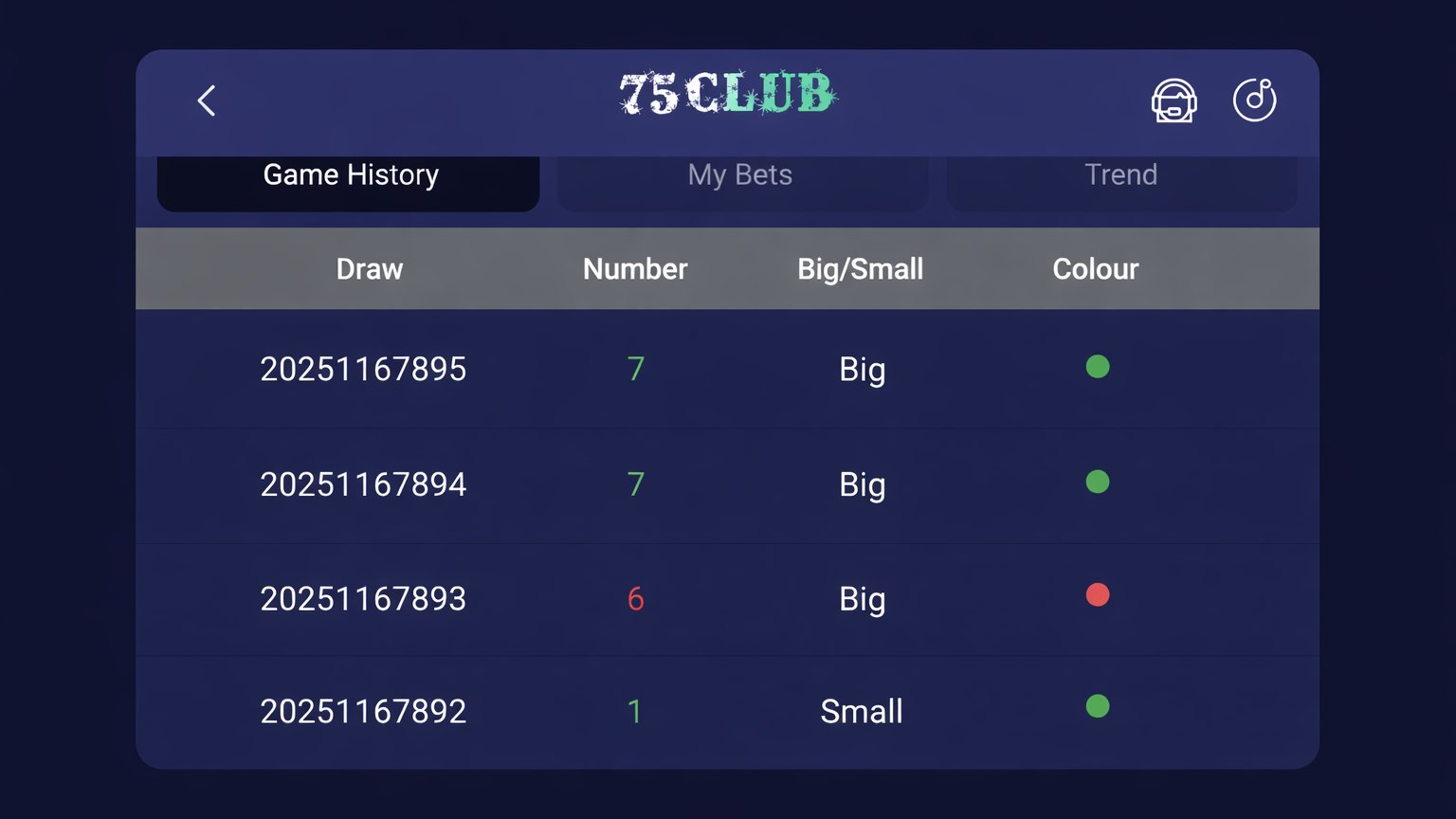 75 club NEW WEBSITE COMING SOON