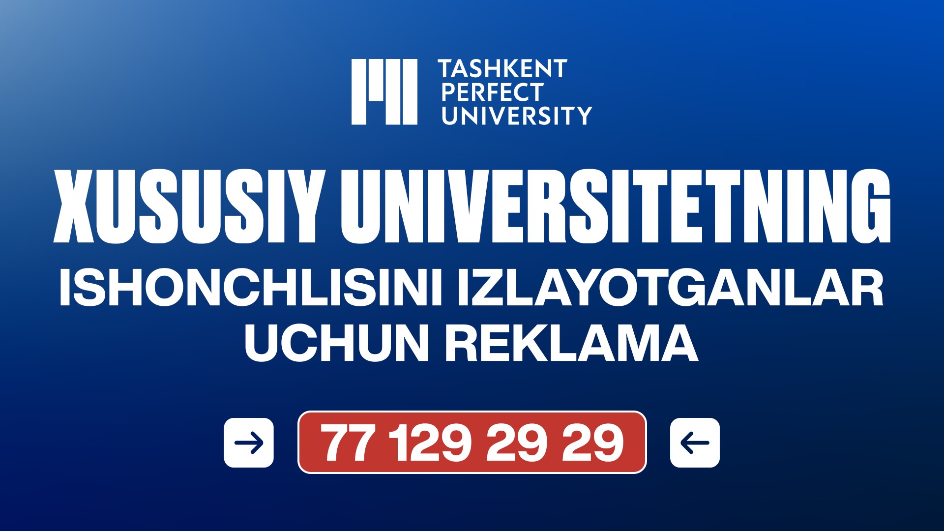 👉 Qabulga Yozilish | Perfect University