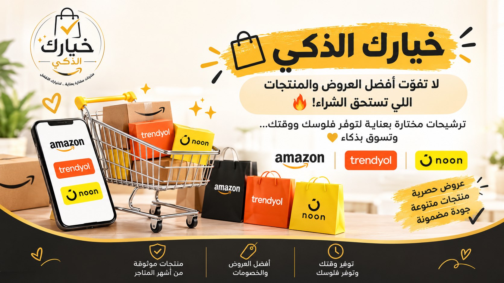 خيارك الذكي 🛍️🛒