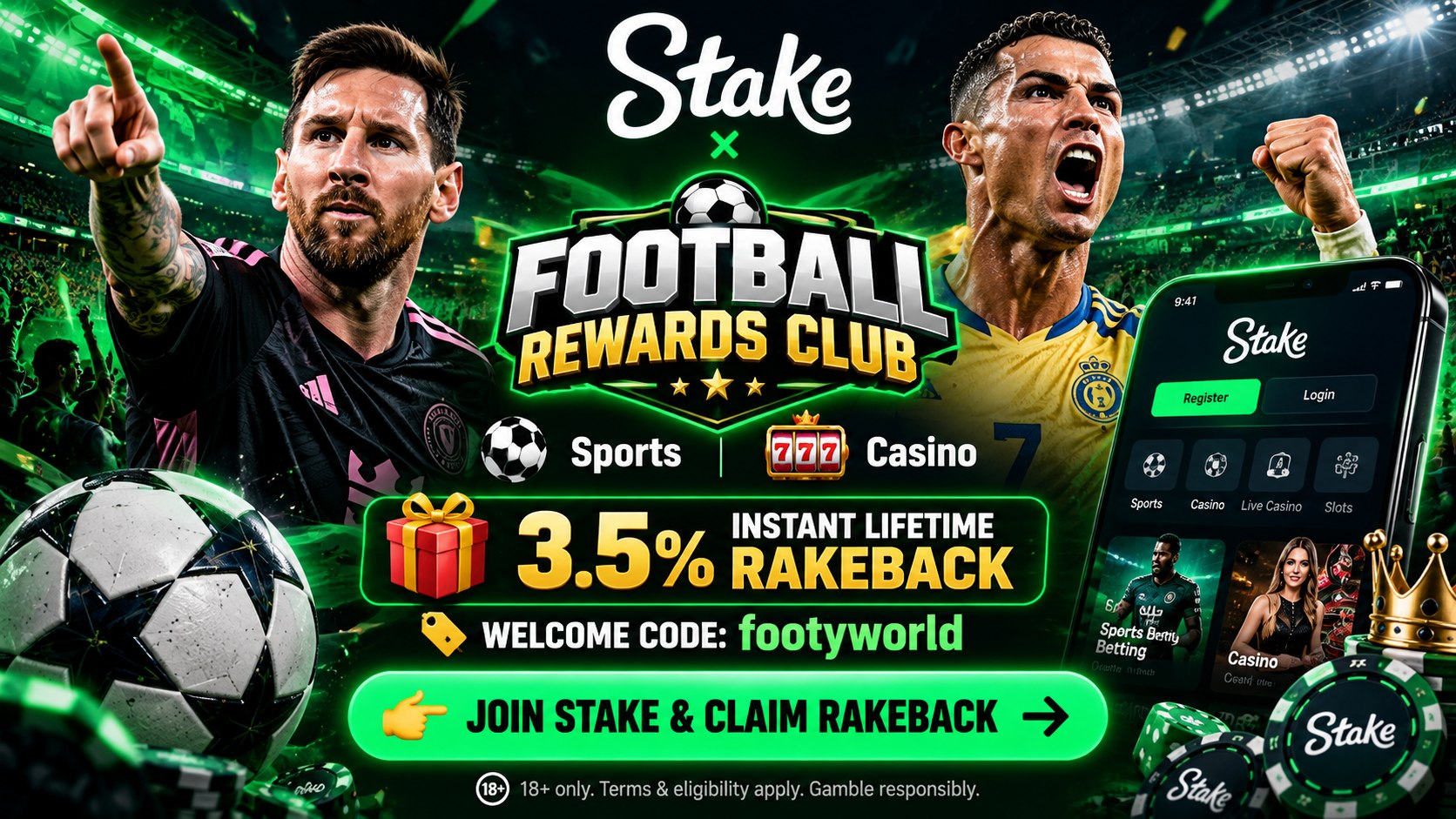 Stake Rewards – FootyWorld