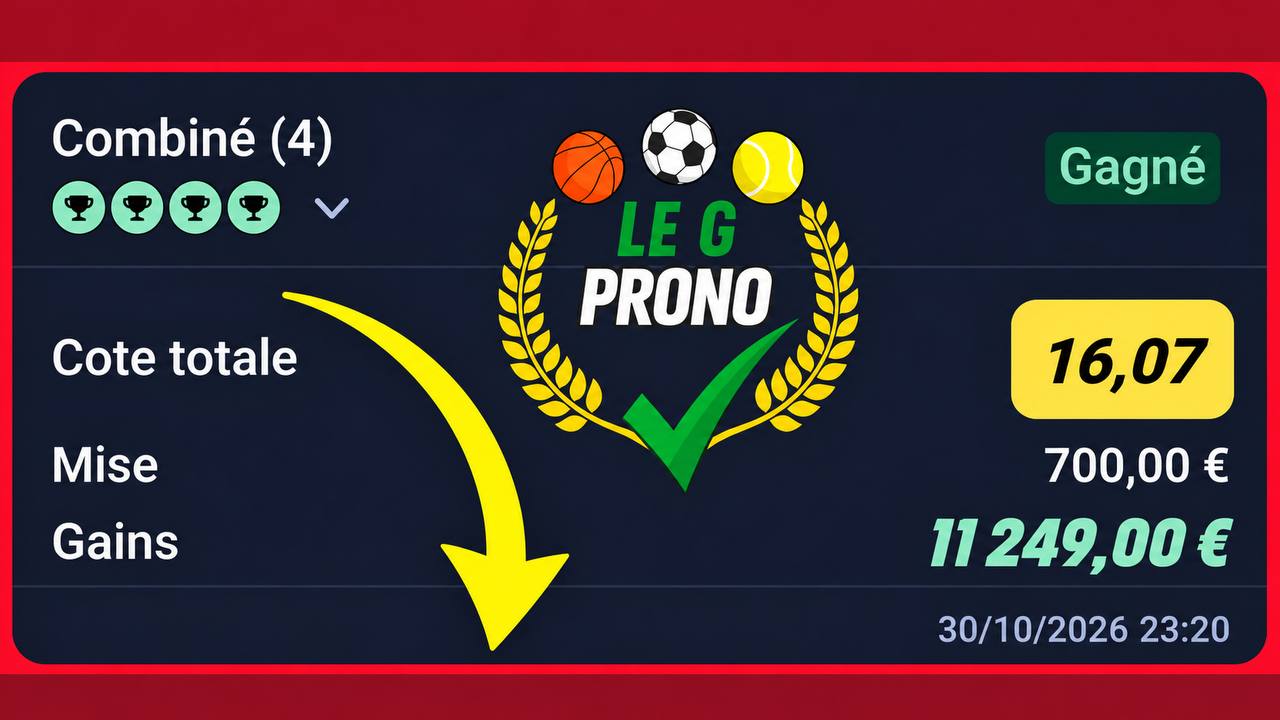 Le G Pronostic โฝ๏ธ๐ฅ