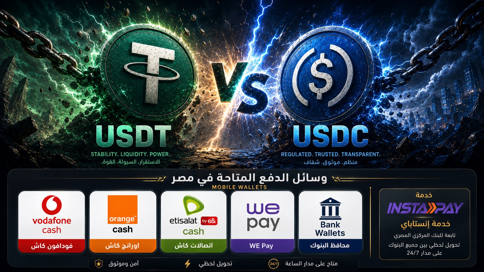 USDT/USDC(ONLY)
