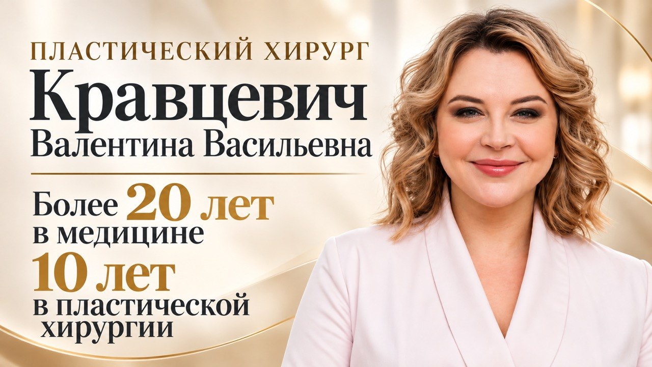Пластический хирург Кравцевич Валентина Васильевна