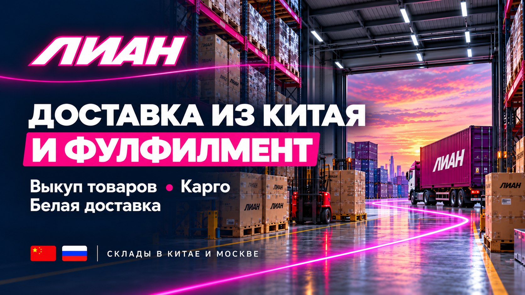 📦ФУЛФИЛМЕНТ ЛИАН|🇨🇳КАРГО ДОСТАВКА ТОВАРОВ ИЗ КИТАЯ