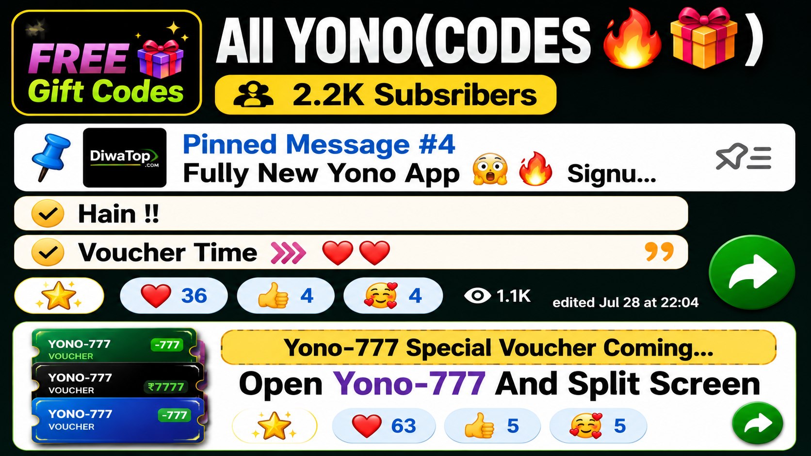 All YONO(Codes🔥🎁)