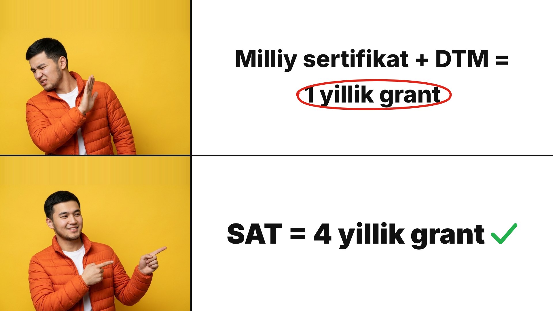 Olmosbek | SAT