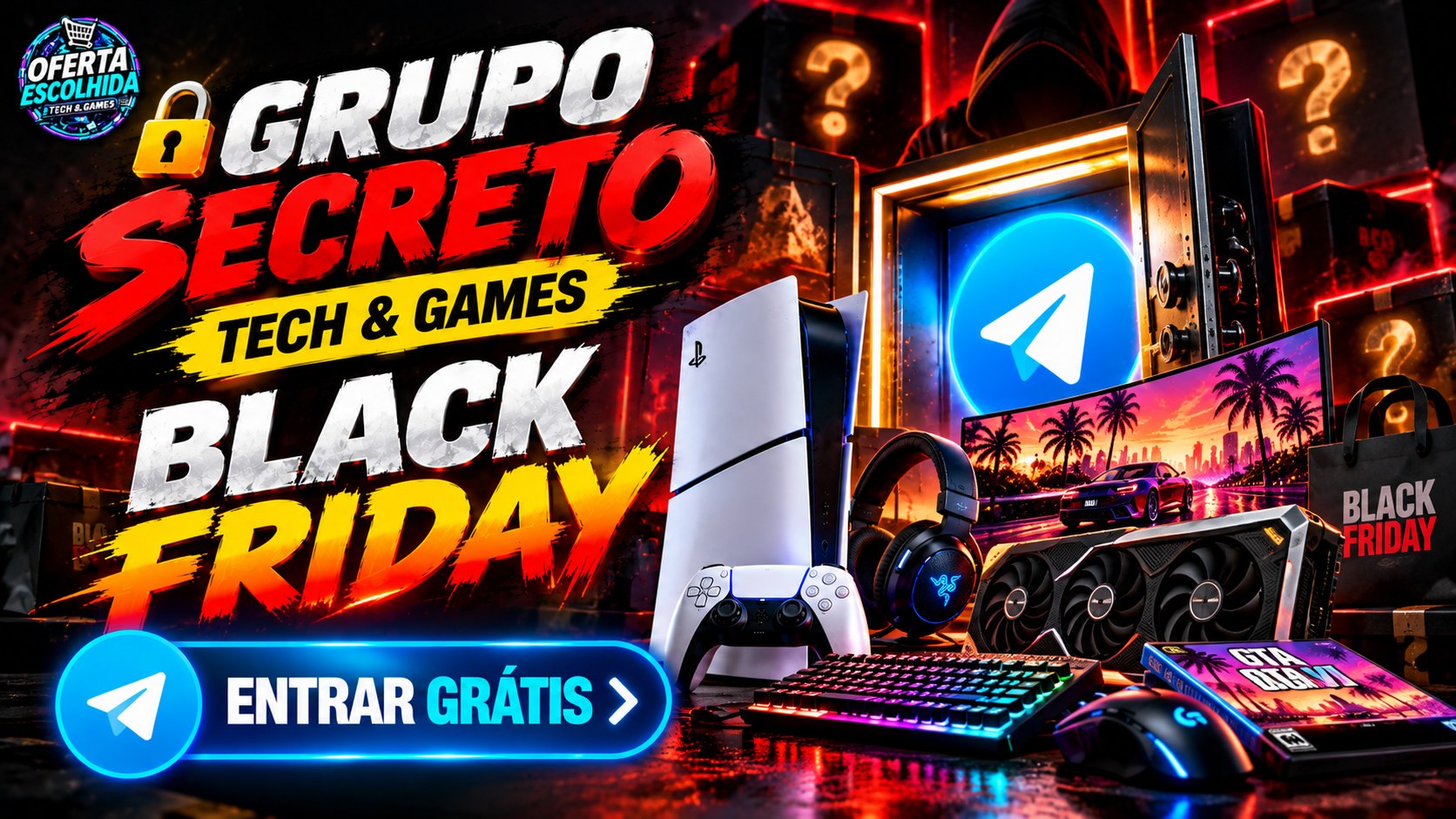 TECH & GAMES| OFERTA ESCOLHIDA