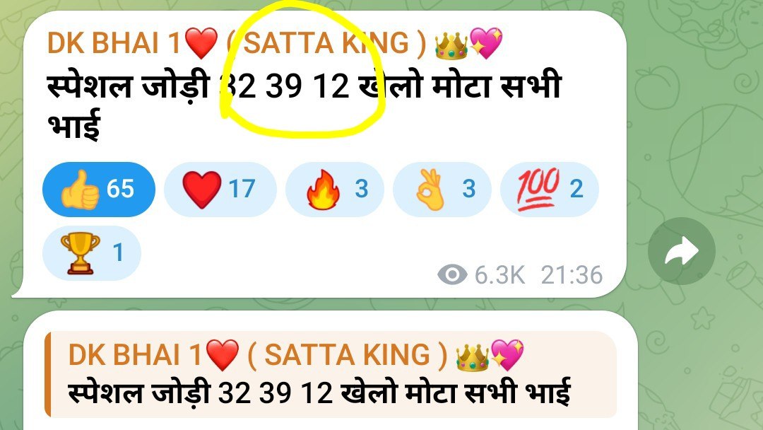 DK BHAI 1❤️ ( SATTA KING ) 👑💖