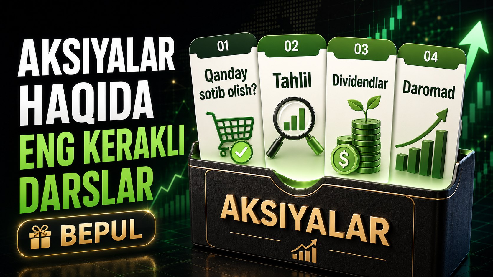 Investor Azam Azizov 👨🏫 Uznetix investitsiya
