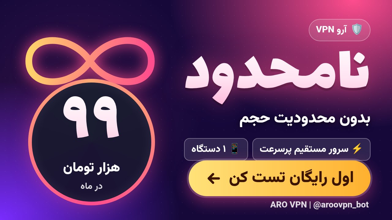 Aroo Vpn آرو وی پی ان