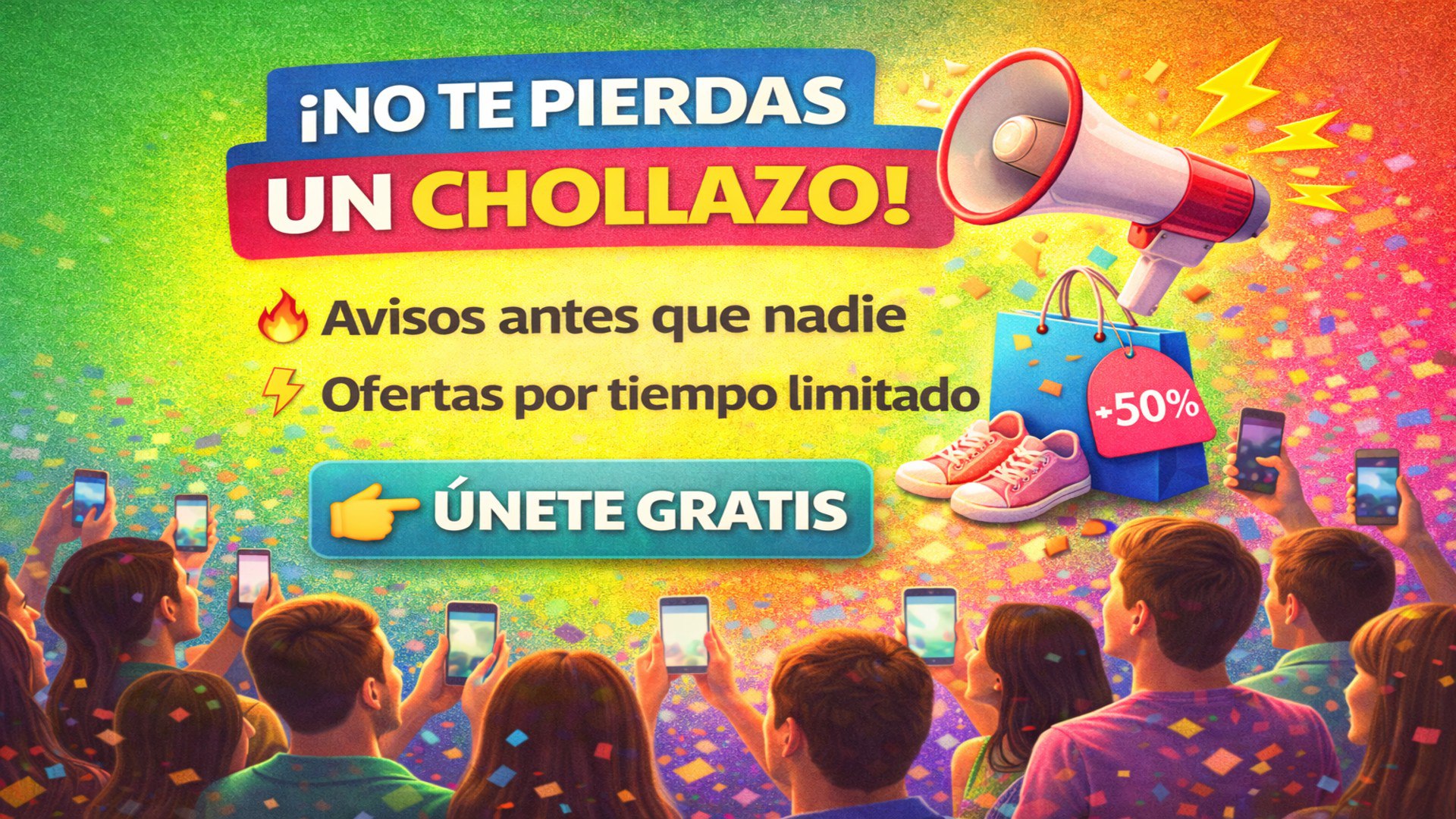 🔹Cholloterapia🔹 ⚡️Cupones ➜ Ofertas ➜ Chollos ➜ Bajadas de precio⚡️
