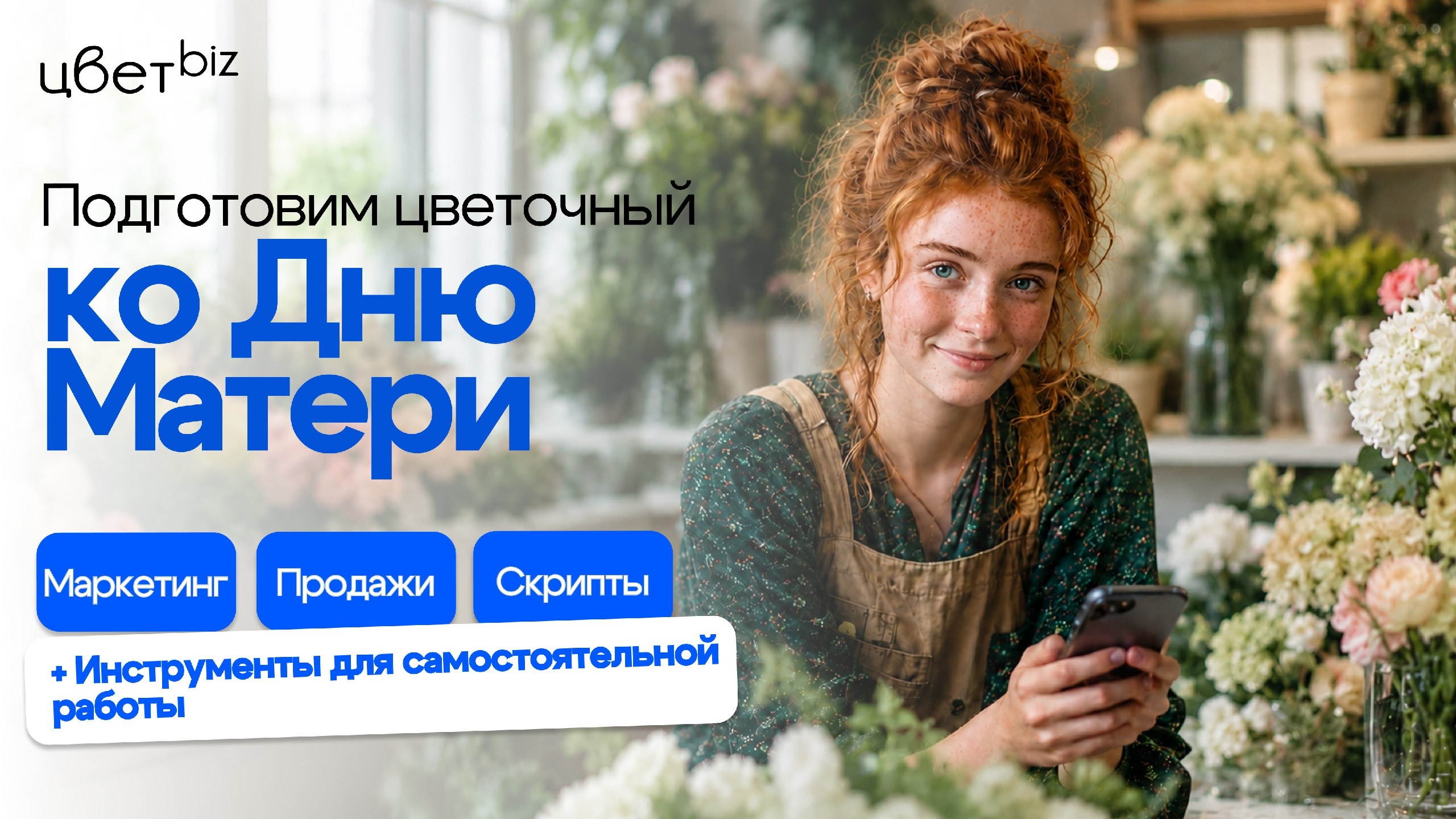 Прибыльный цветочный | Маркетинг, продвижение для цветочных магазинов | Цветочный бизнес | Денис Антонов | ЦветБиз | ЦветBiz