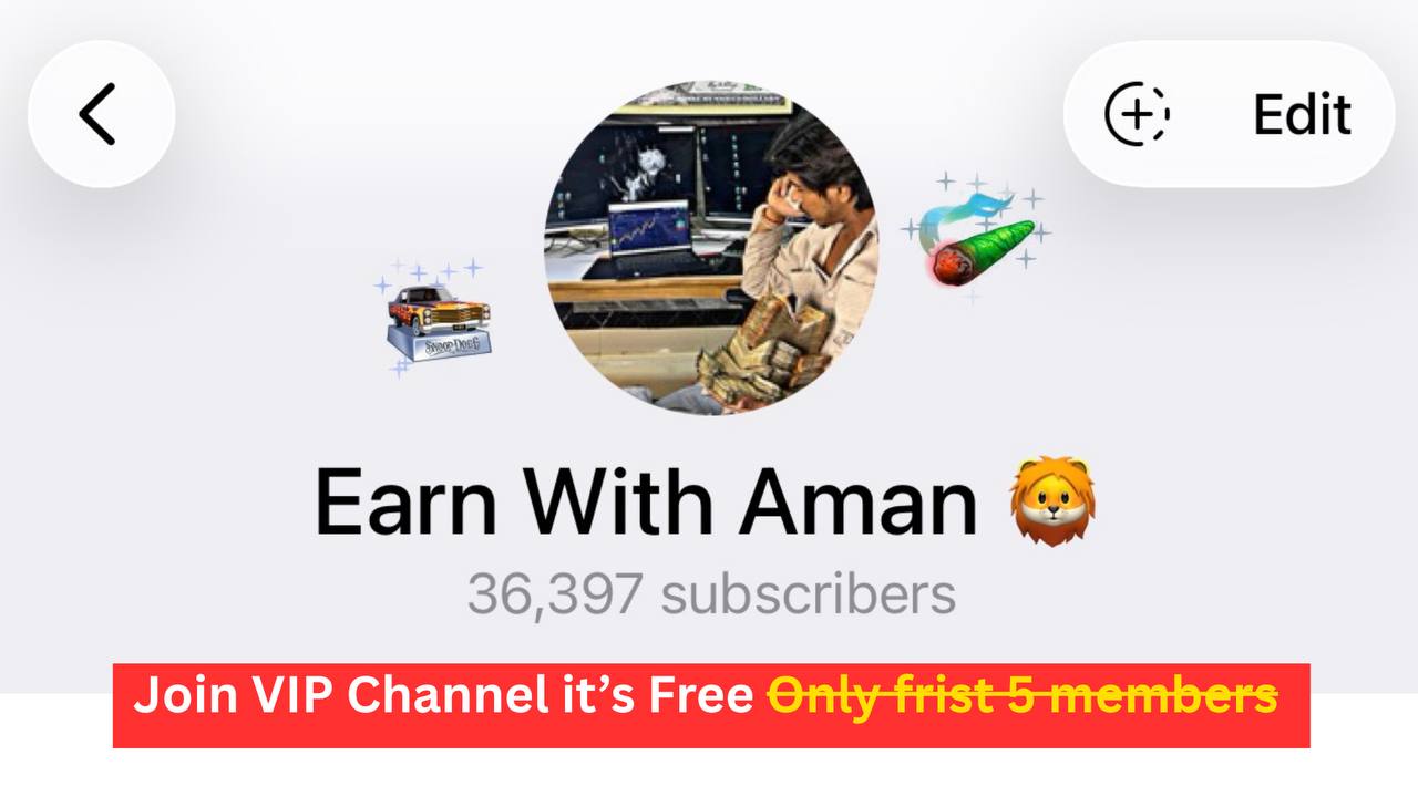 Earn With Aman ๐ฆ