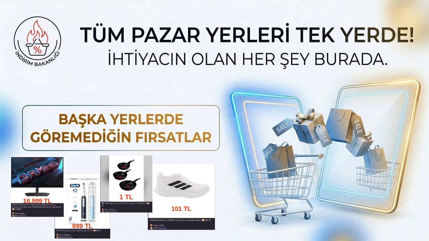 İndirim Bakanlığı - En Sıcak Fırsatlar, Kampanyalar, İndirimler