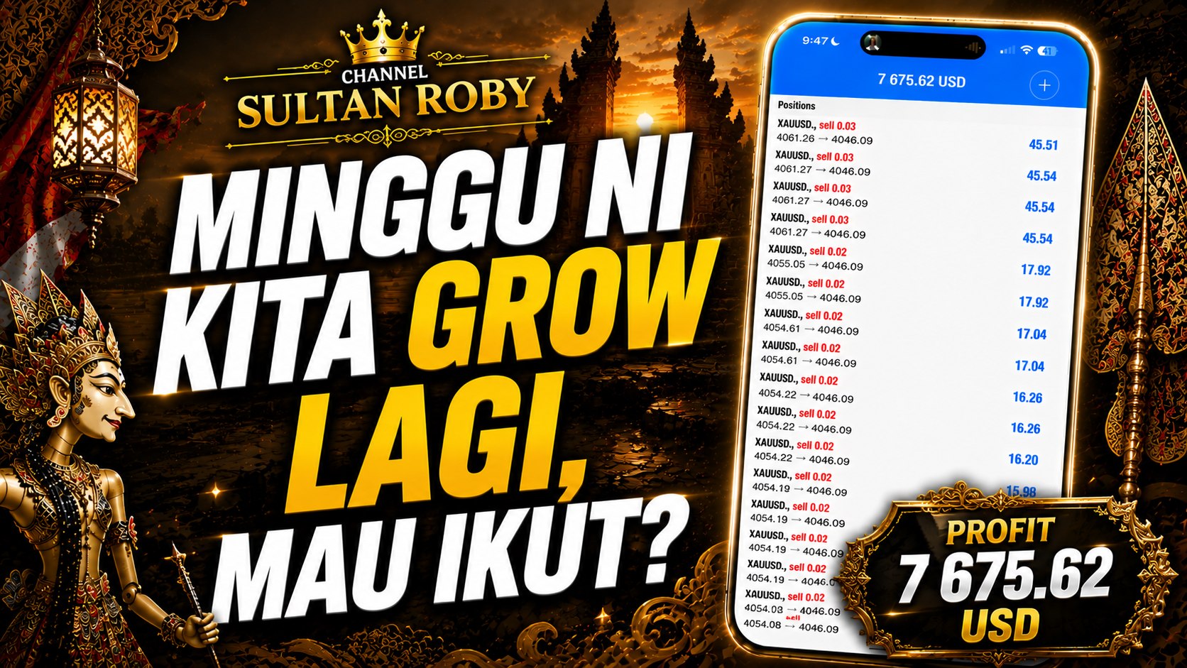 Roby Sultan Gold Flip