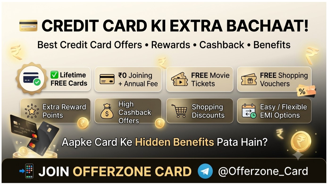 Extra Bachat From Credit Cards