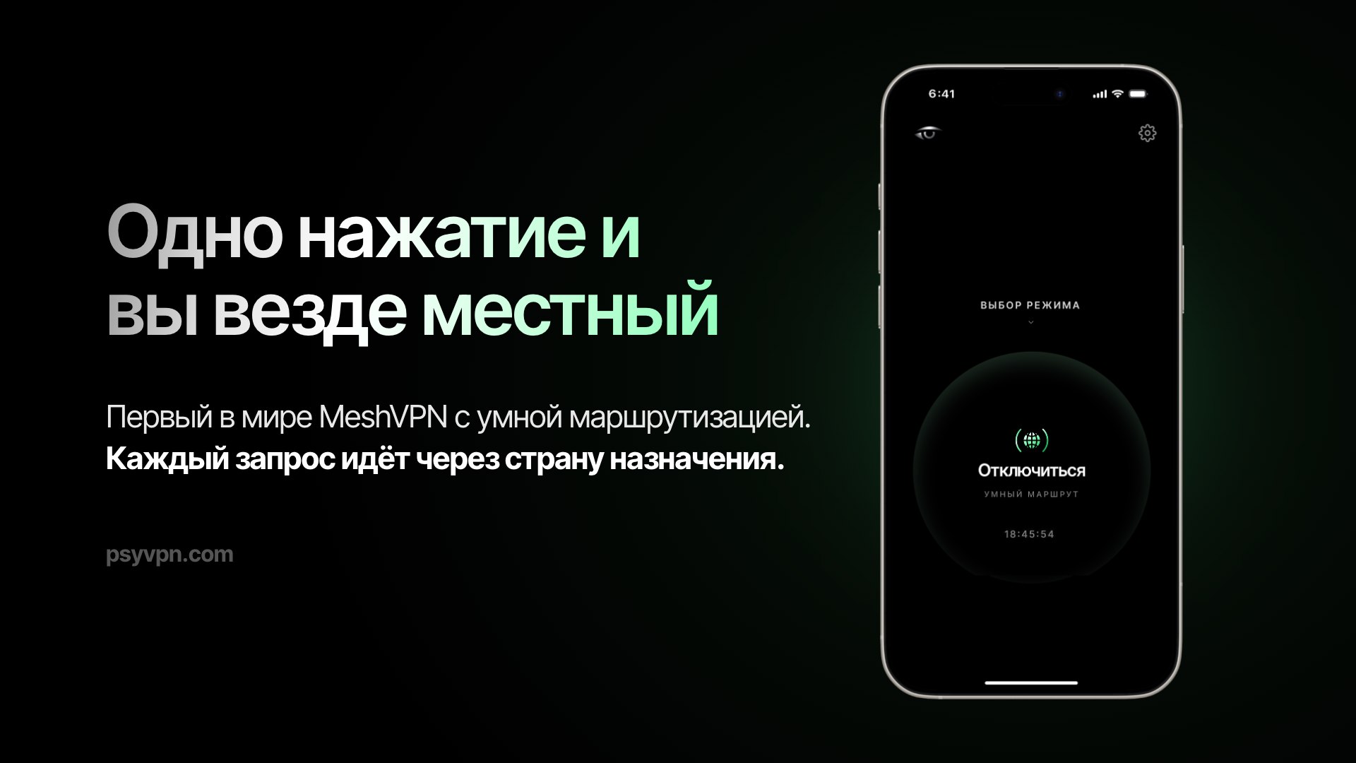 PsyVPN – приватная меш-сеть