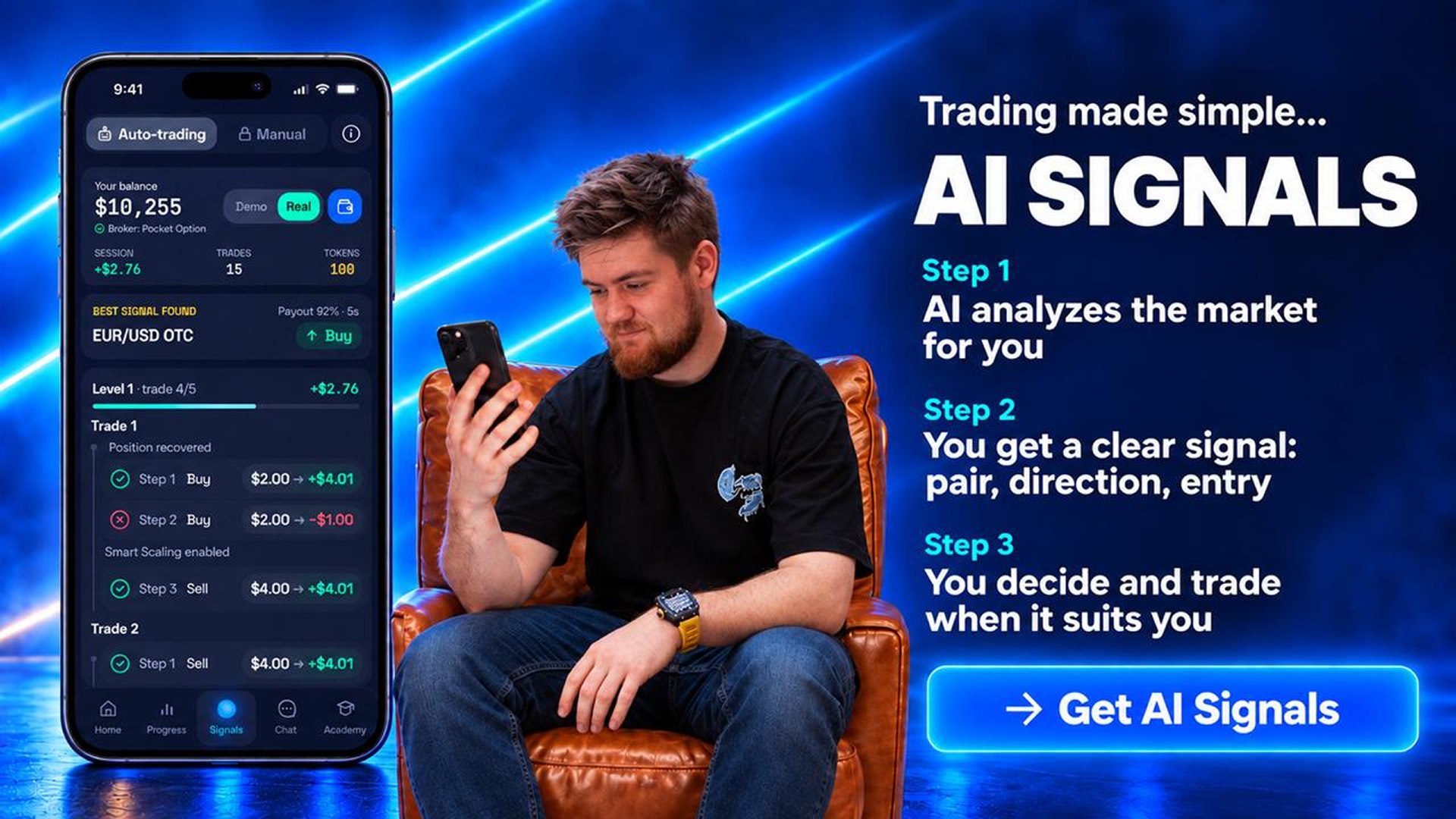 Pocket Alpha AI Signals