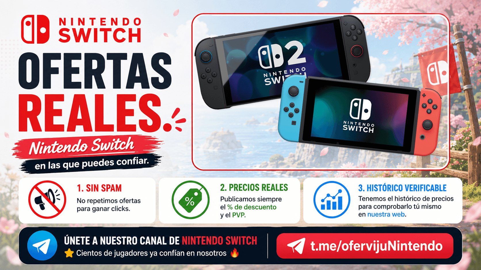 oferviju Nintendo: Ofertas de videojuegos, consolas, juegos y accesorios para Switch y Switch 2