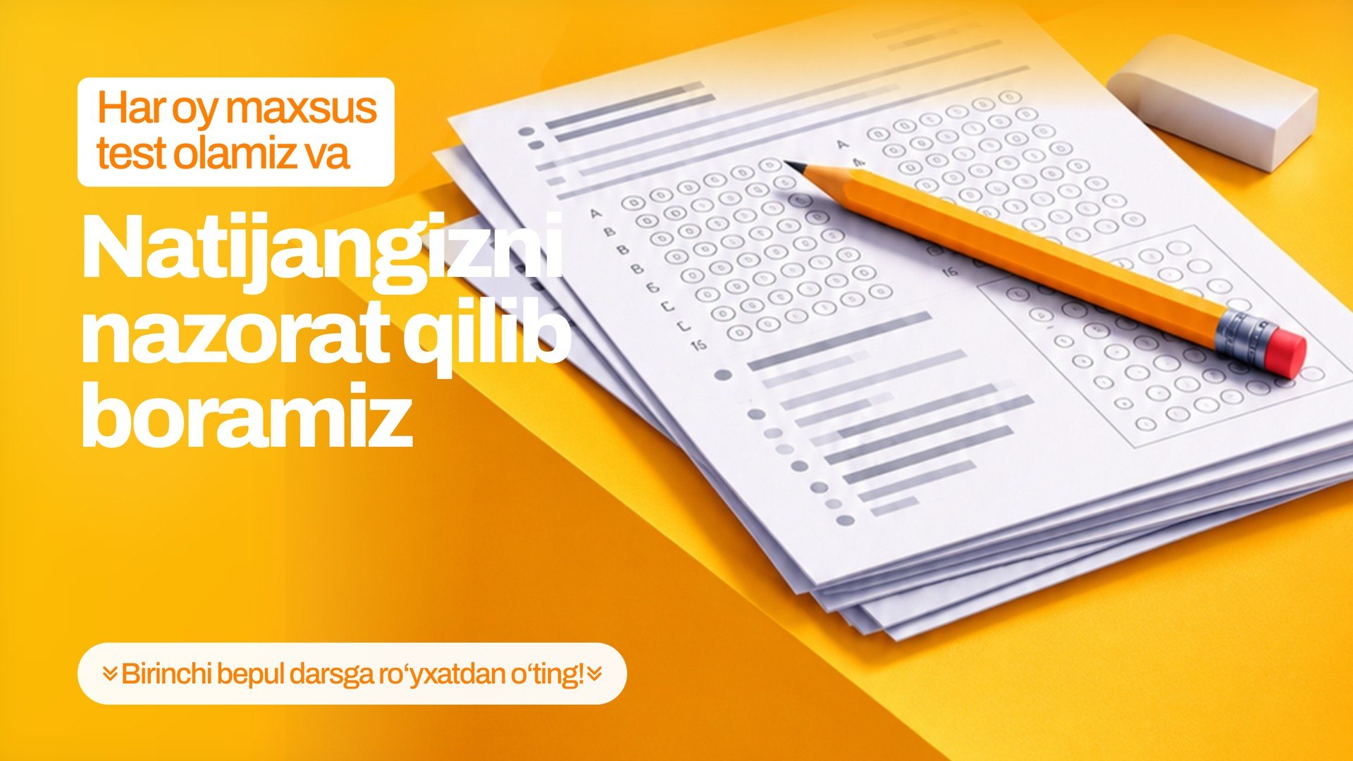 WA | Bepul darsga yozilish