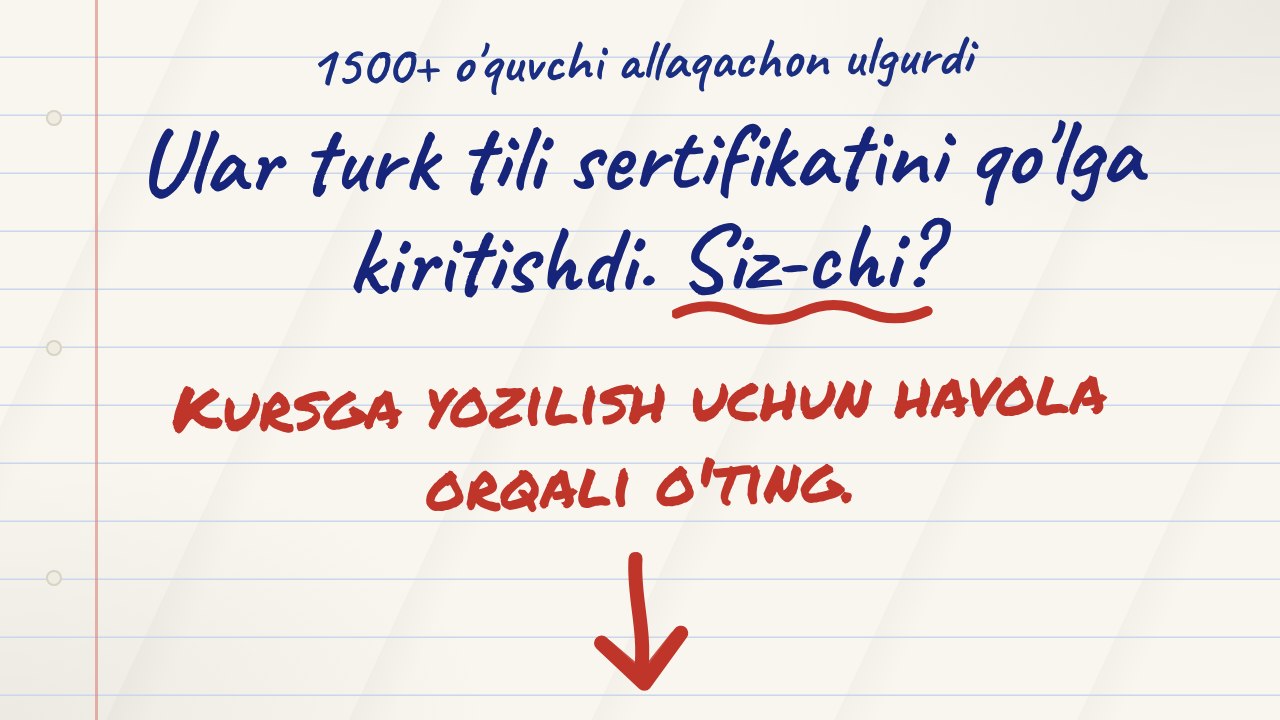 Irodahoca admin | Turk tili kursi