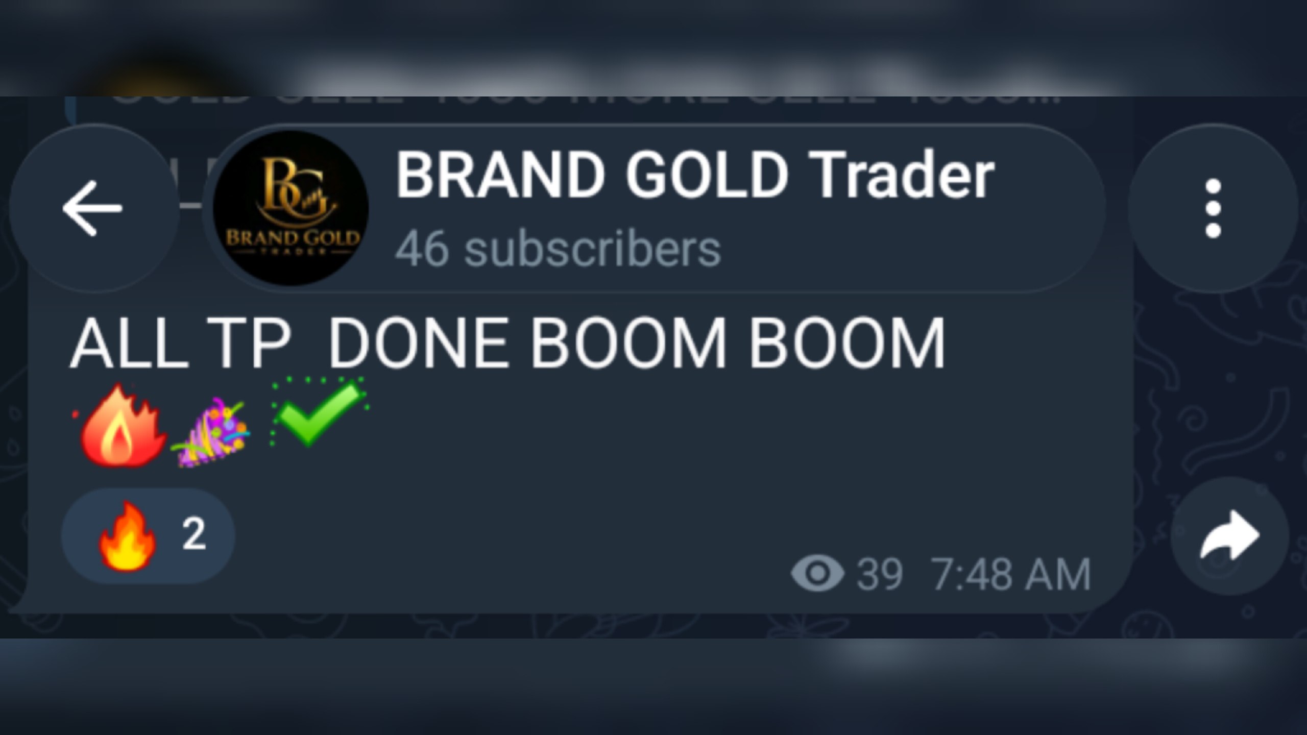BRAND GOLD Trader