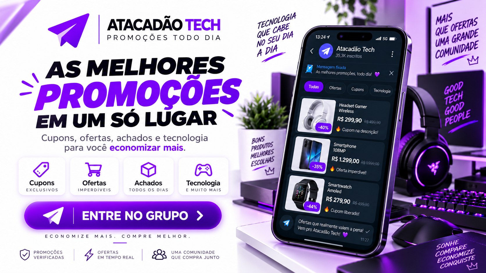 Atacadão Tech (Ofertas de Hardware)