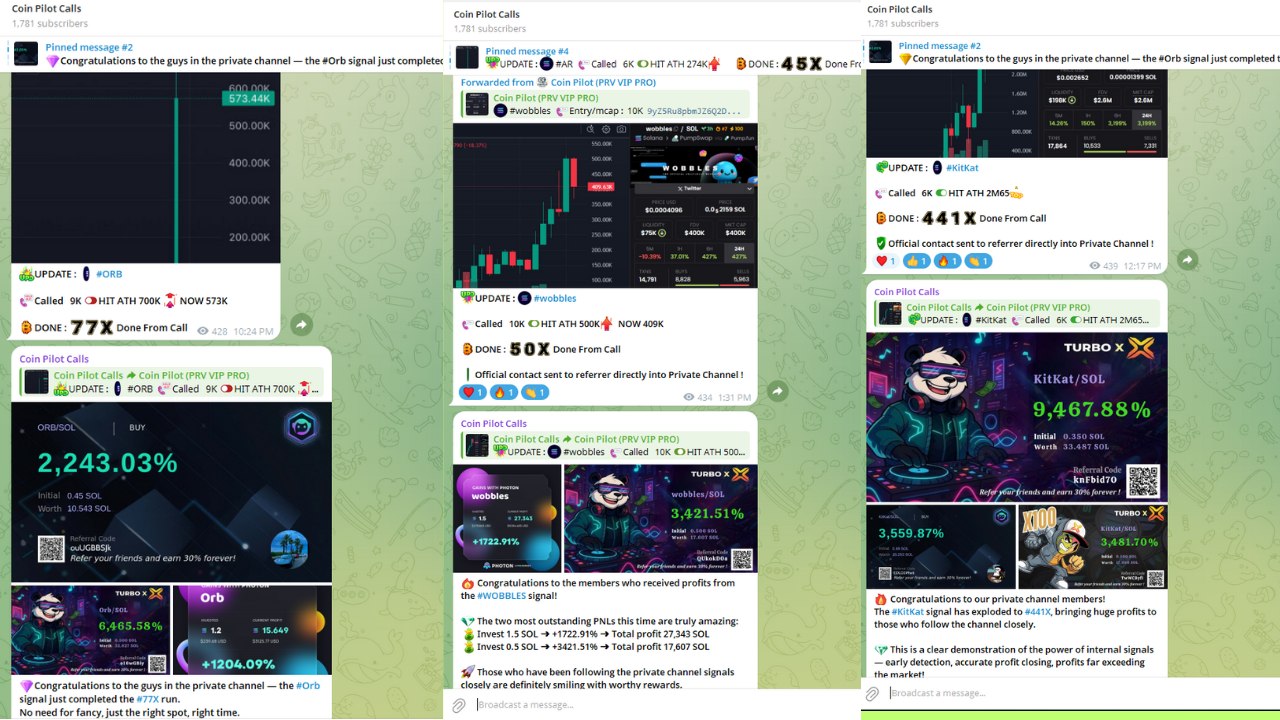 Coin Pilot Calls