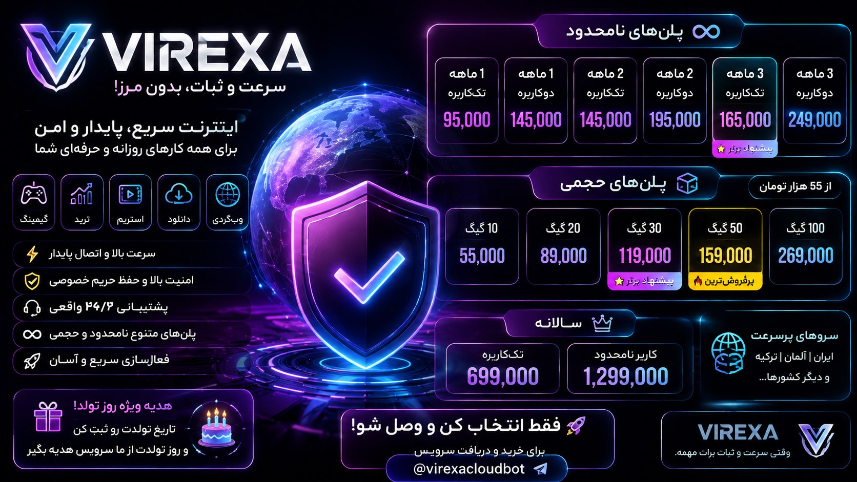Virexa|فیلتر شکن ویرِکسا