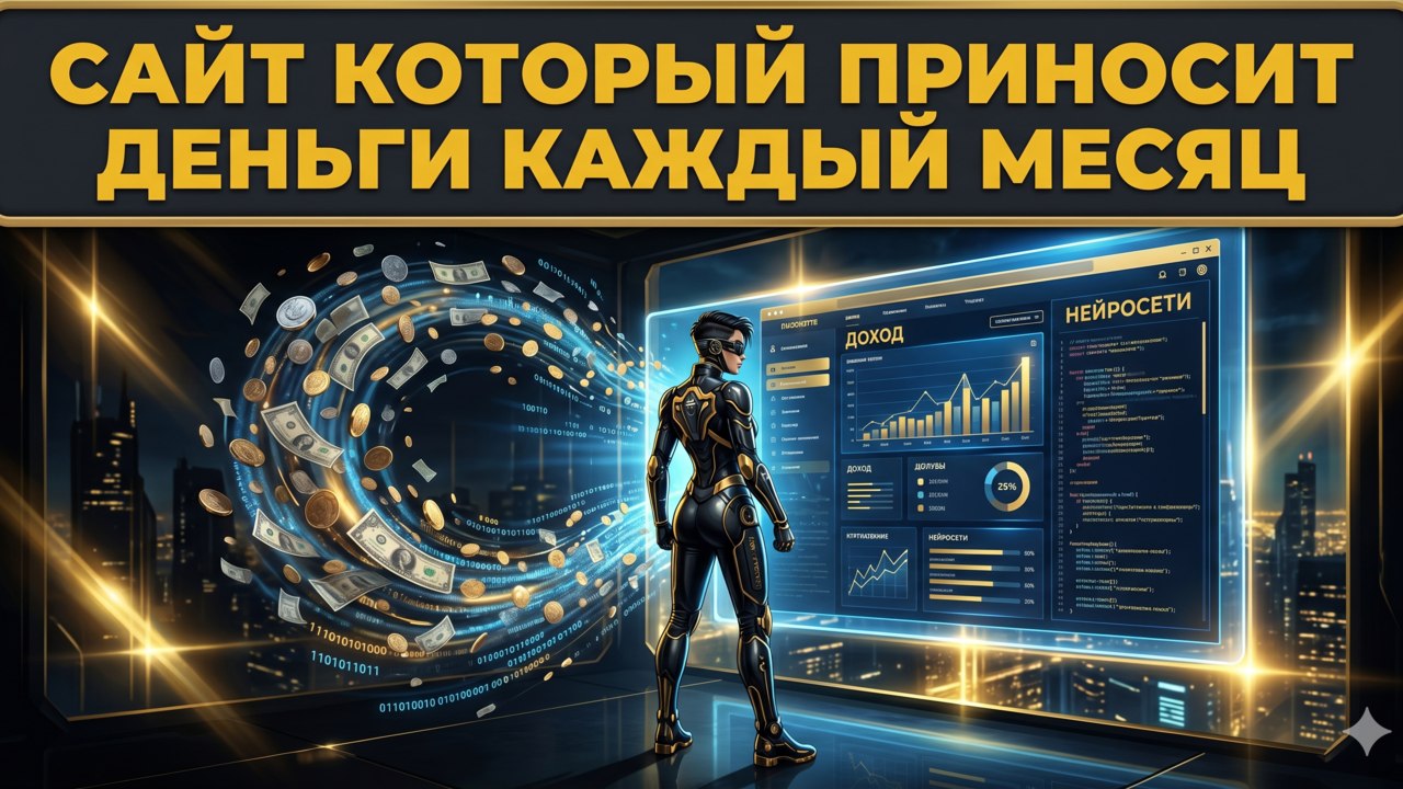 Создаем доходный сайт с нуля и без опыта