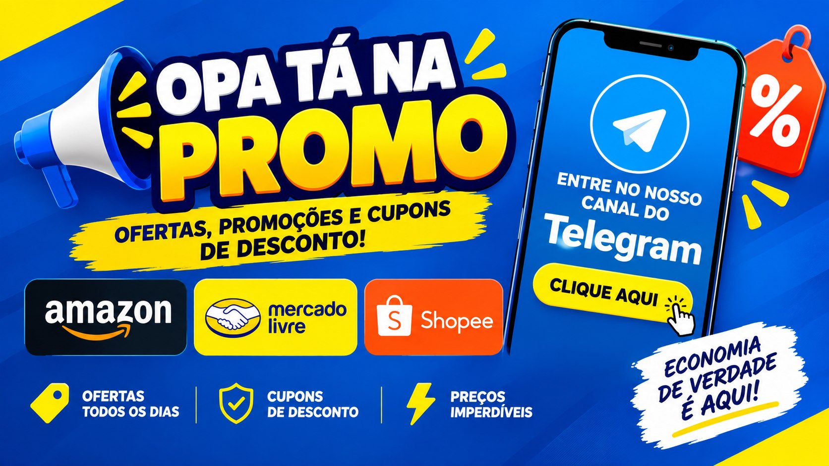 Opa, Tá na Promo! 🎁📦