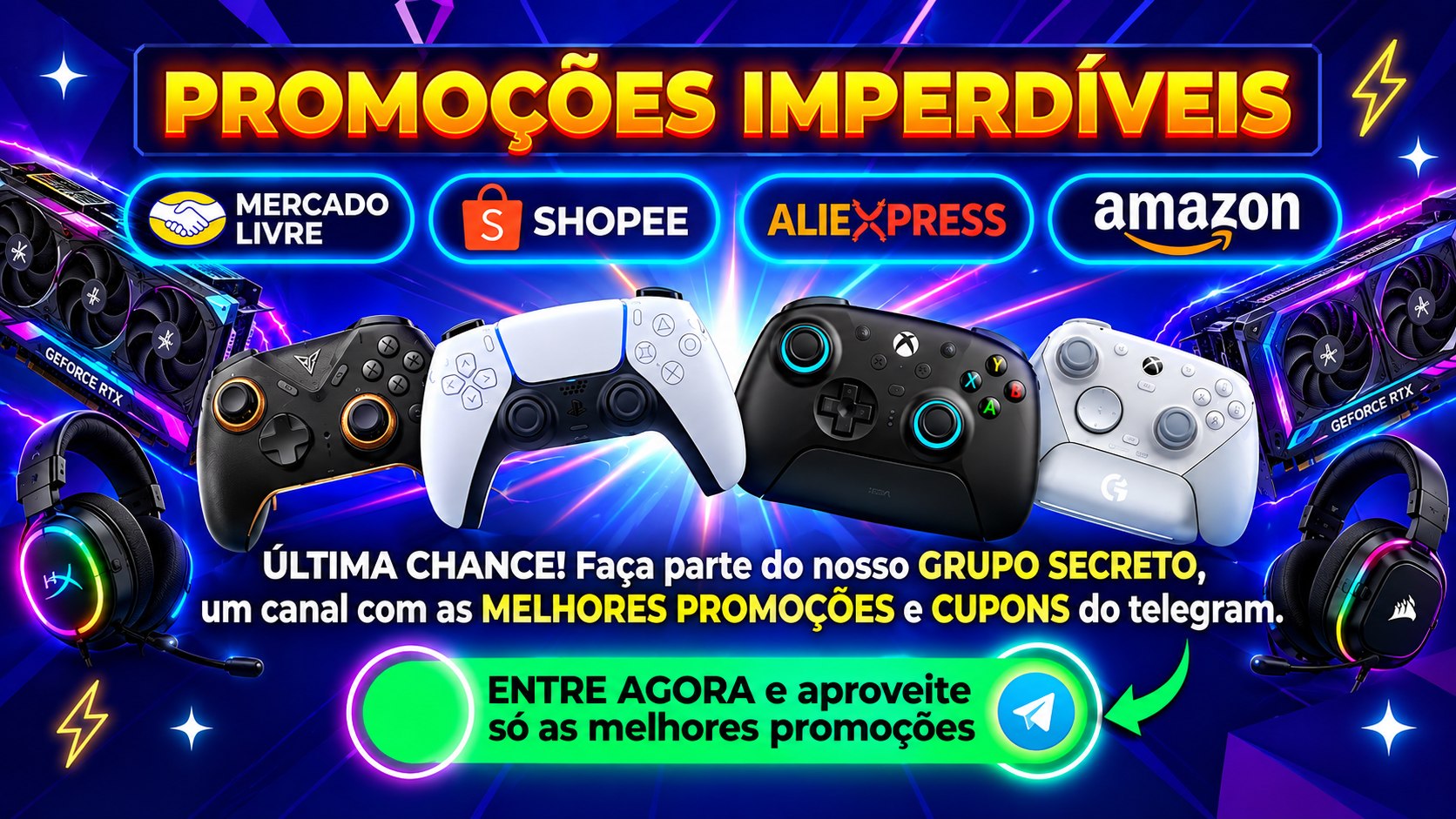 O Desconto é MAIOR - Cupons e Promoções