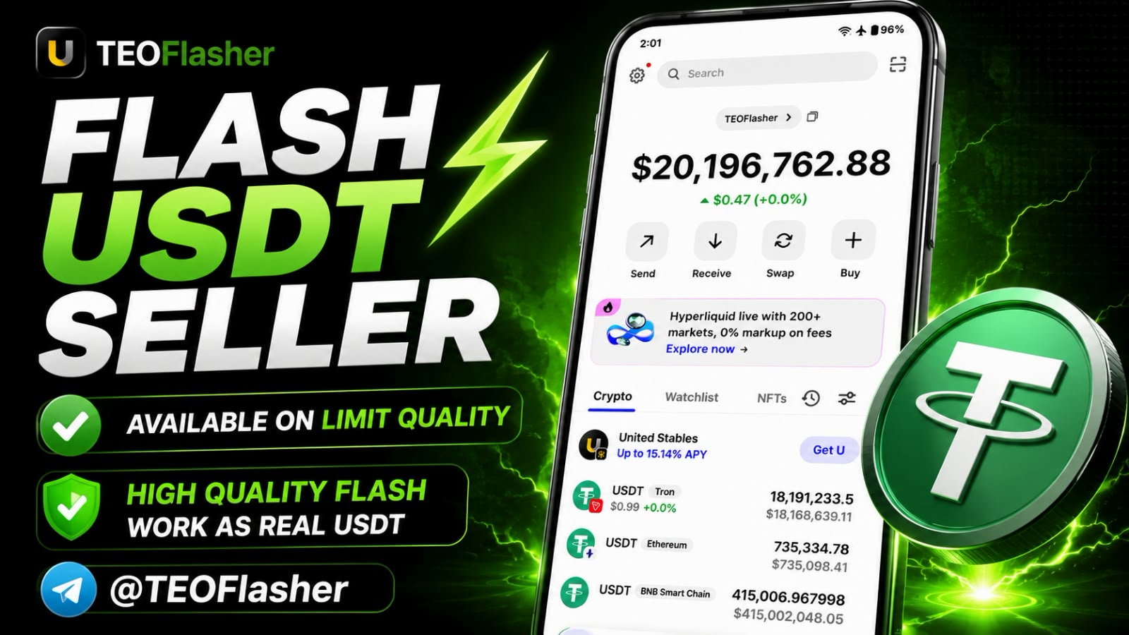 Trusted USDT MarketPlace