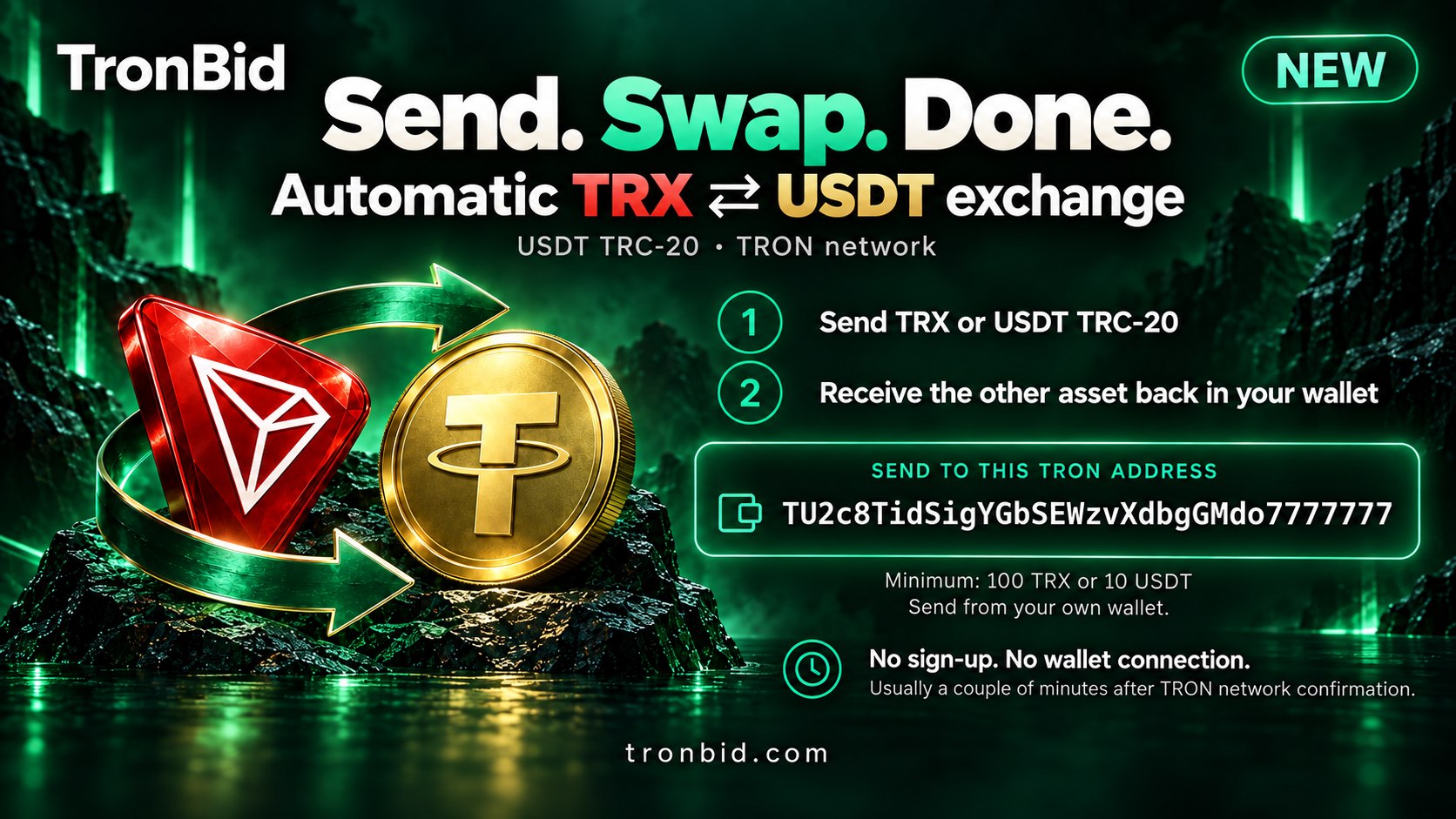 Rent Energy Tron , USDT MarketPlace | TronBid