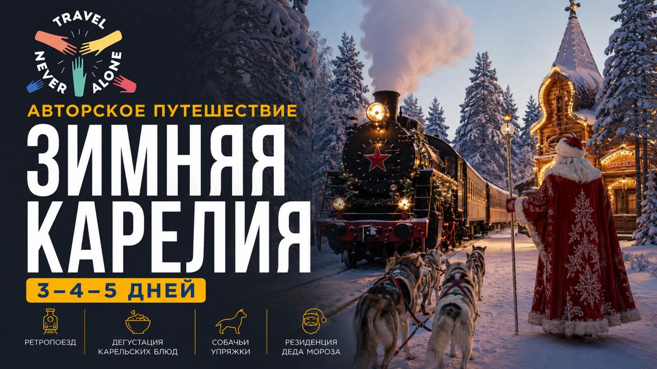 ПУТЕШЕСТВУЙ НЕ ОДИН 🌍 Авторские туры