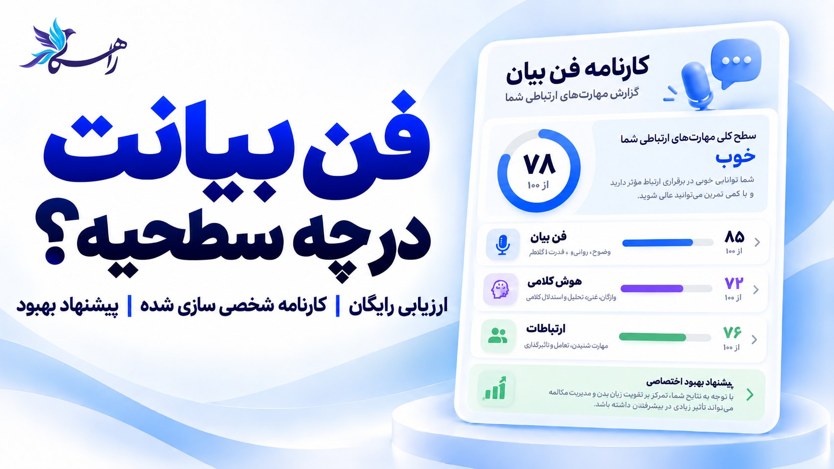 طاها بامشاد | مربی فنبیان و ارتباطات