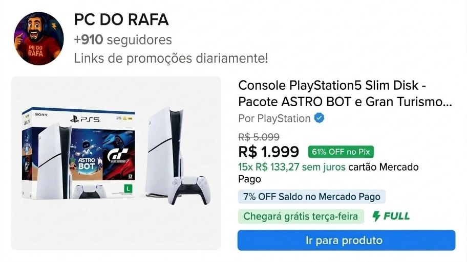 PC do Rafa - Ofertas 🔥