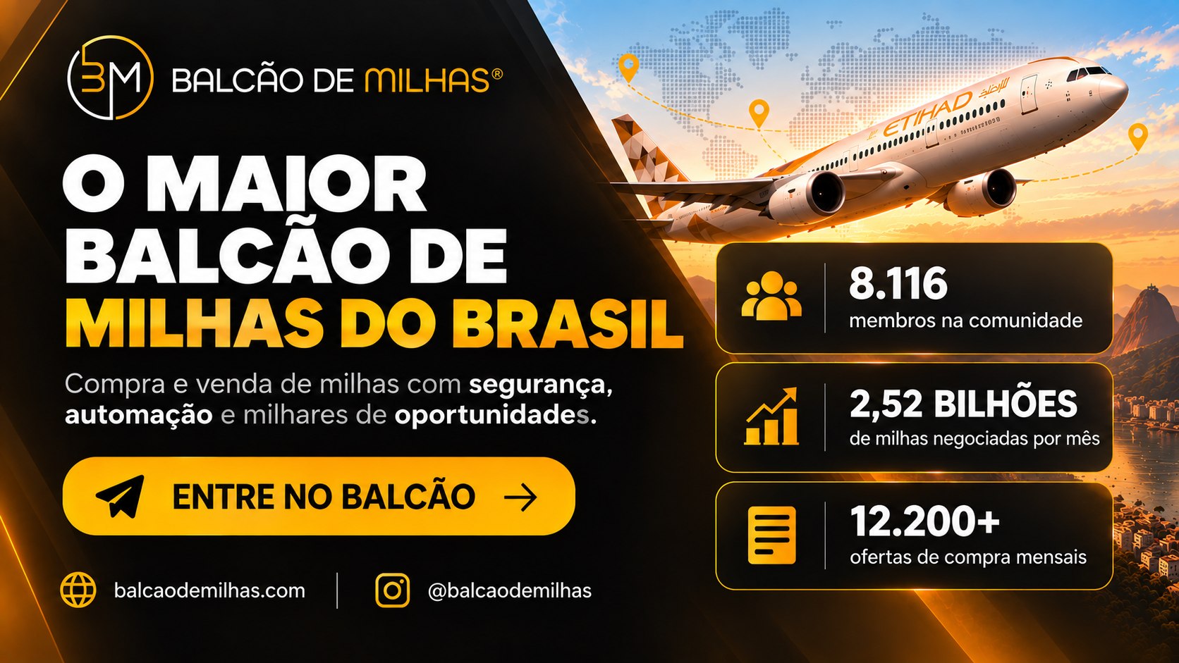 Balcão de Milhas® Bot