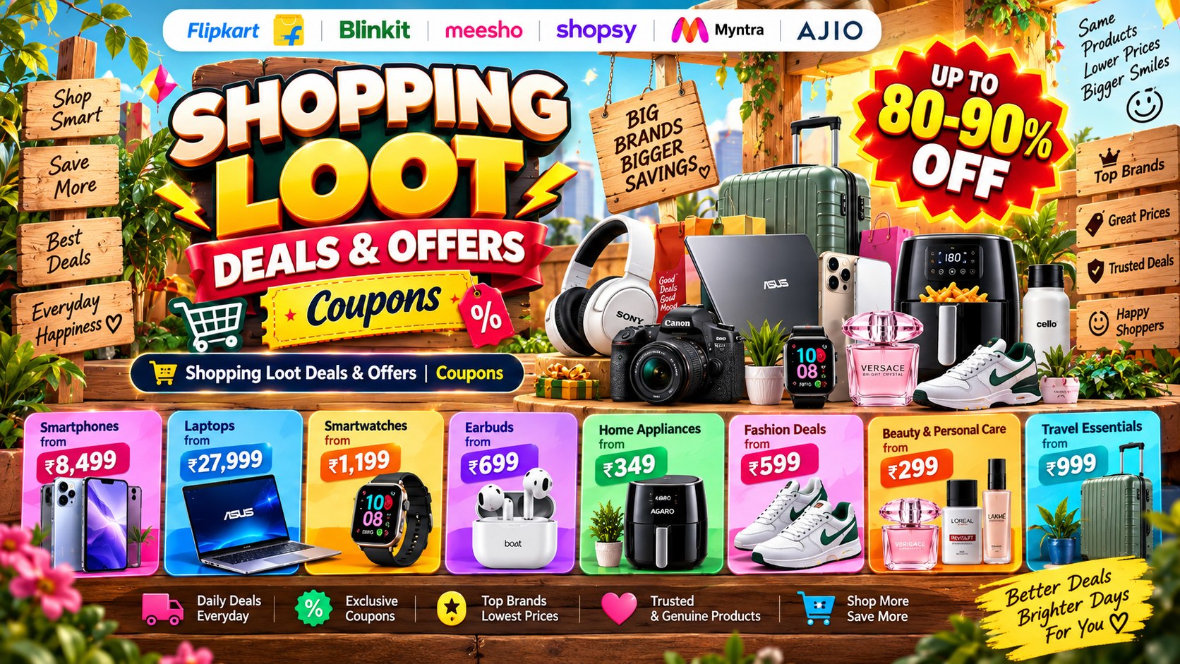 Shopping Loot Deals & Offers | Coupons