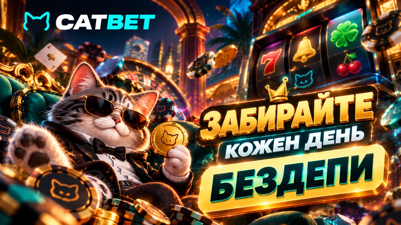 Ваш бонус від CATBET 🎰